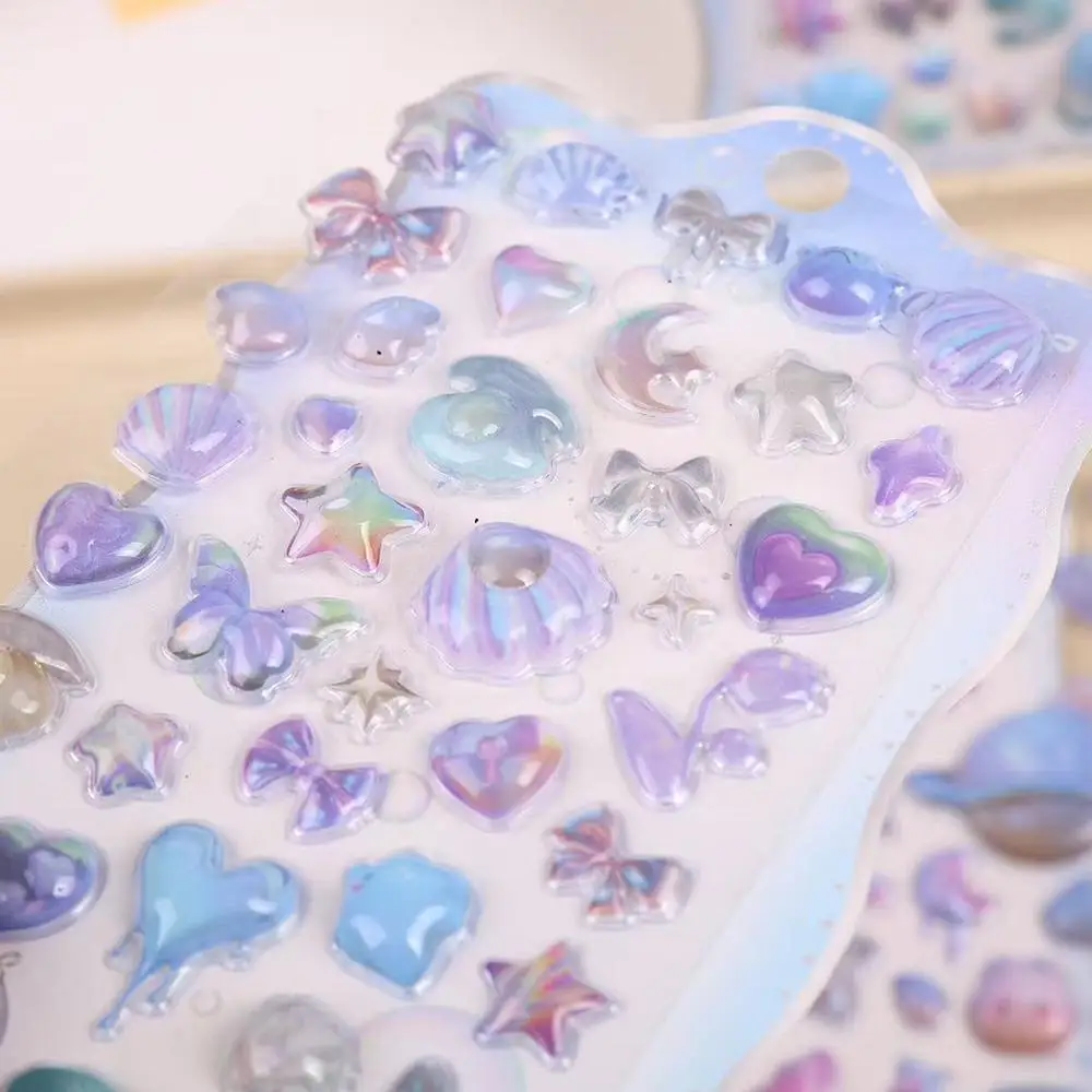 Adesivi in rilievo Scrapbooking Candy Fantasma Coniglio Diario fai da te Adesivo di cancelleria Decor Simpatici adesivi estetici