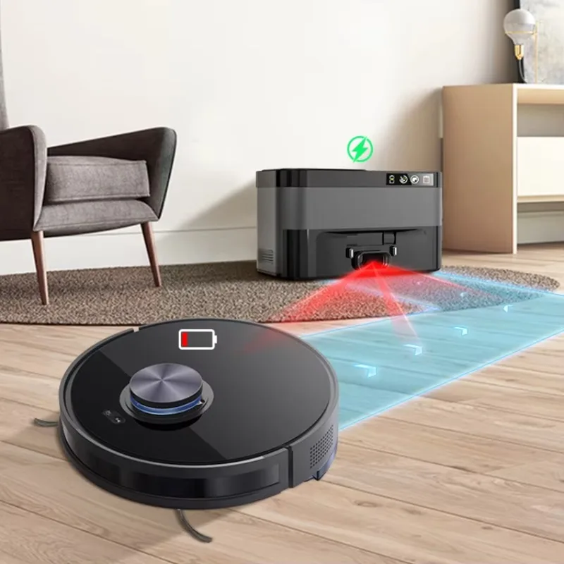 OEM ODM Sweeping & Mopping Robot Vacuum Cleaner With Self-Emptying Dustbin Household Multifunctional Robot Vacuum Cleaner Mop