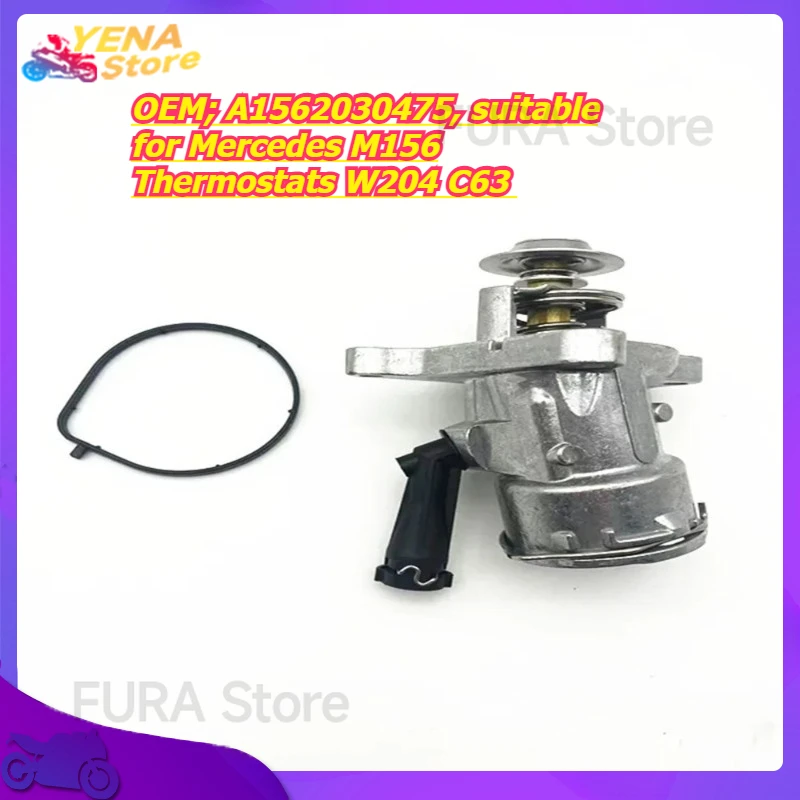 

Cooling regulator housing with thermostat, OE; A1562030475, suitable for Mercedes M156 Thermostats W204C63 automotive parts