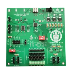 Брускетта-плата: многопротокольное оборудование, которое поддерживает UART, JTAG, SPI и I2C