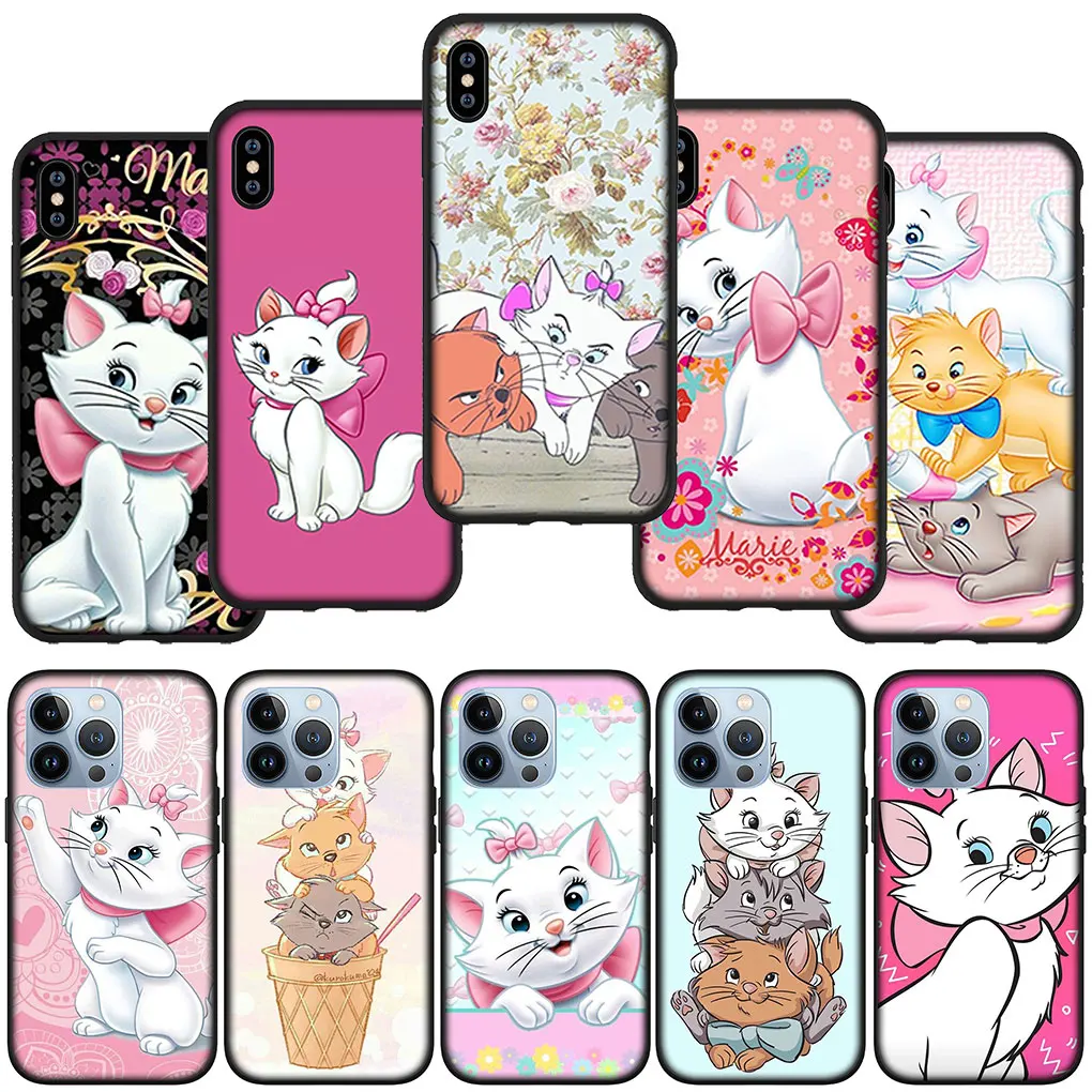 Arystokatska miękka obudowa dla iPhone 14 13 12 Mini 11 Pro XS Max X XR 6 7 8 6S Plus + etui na telefon