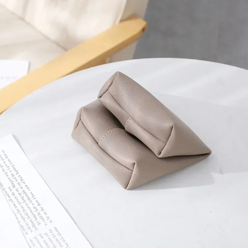 Tissue Box Light Luxury Living Room Creative Nordic ins Wind Rectangular Storage Car PU Leather Pumping Paper Box