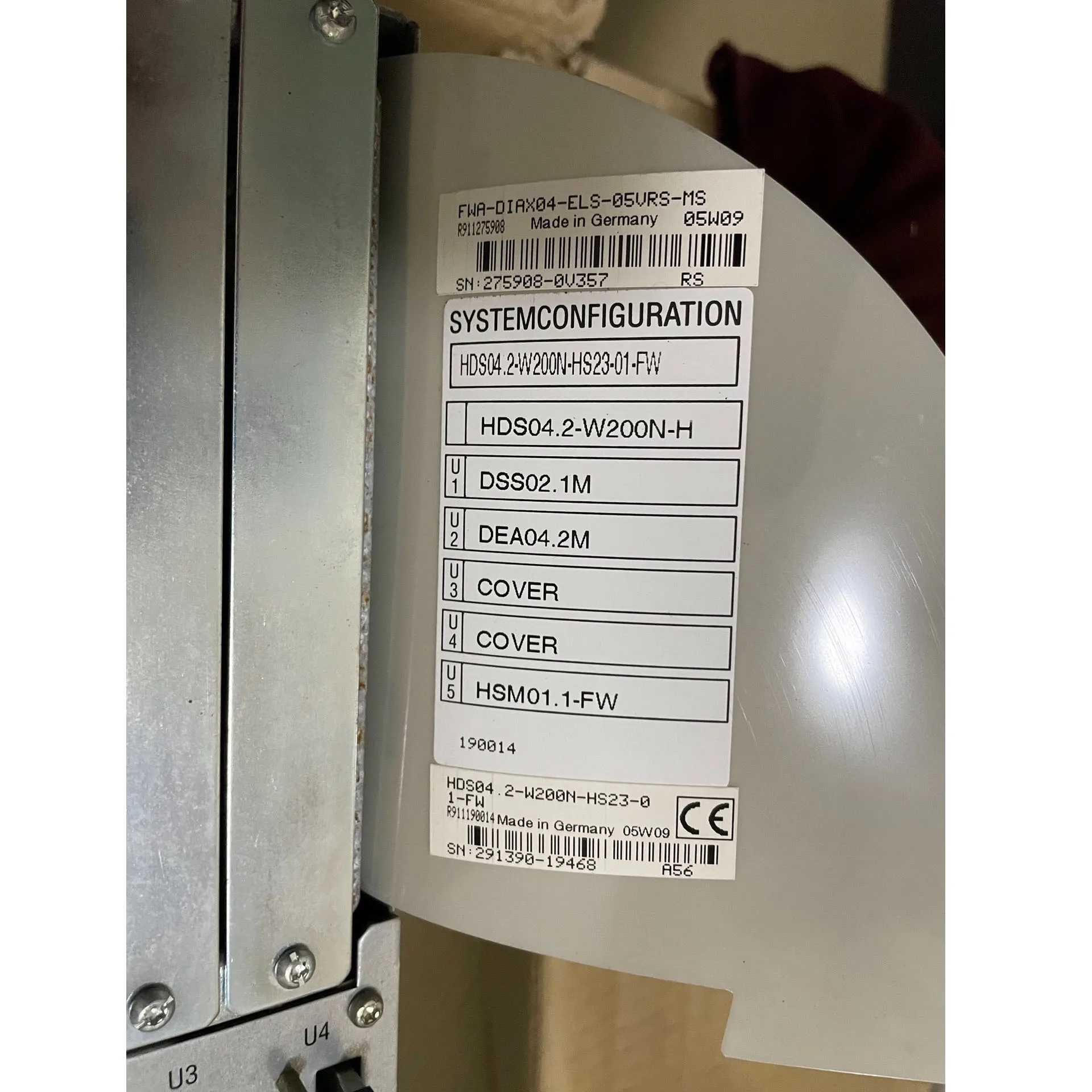 Servo Drive HDS04.2-W200N-HS23-01-FW com garantia