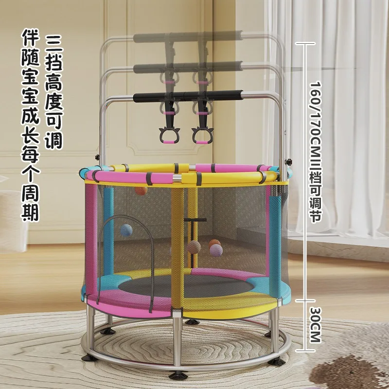Bounce Bed Indoor Bouncing Exercise Play Toy Trampoline Portable Fitness Equipment Trampolines Fitness & Body Building