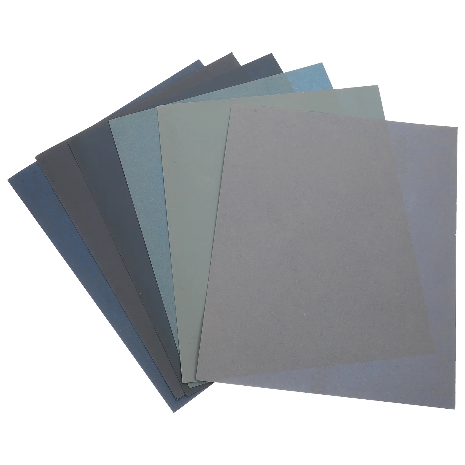 

6 in 1 Abrasive Sandpaper Water Coated Silicone Carbide Suitable Dry Sanding Wood Furniture