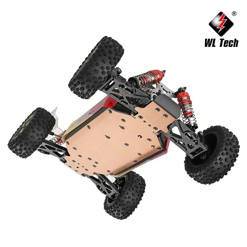 WLtoys WL 144010 V8 1:14 4WD  75Km/H Remote Control Drift RC Racing Car High Speed Brushless Motor Off-Road Vehicle Kids Toys F1