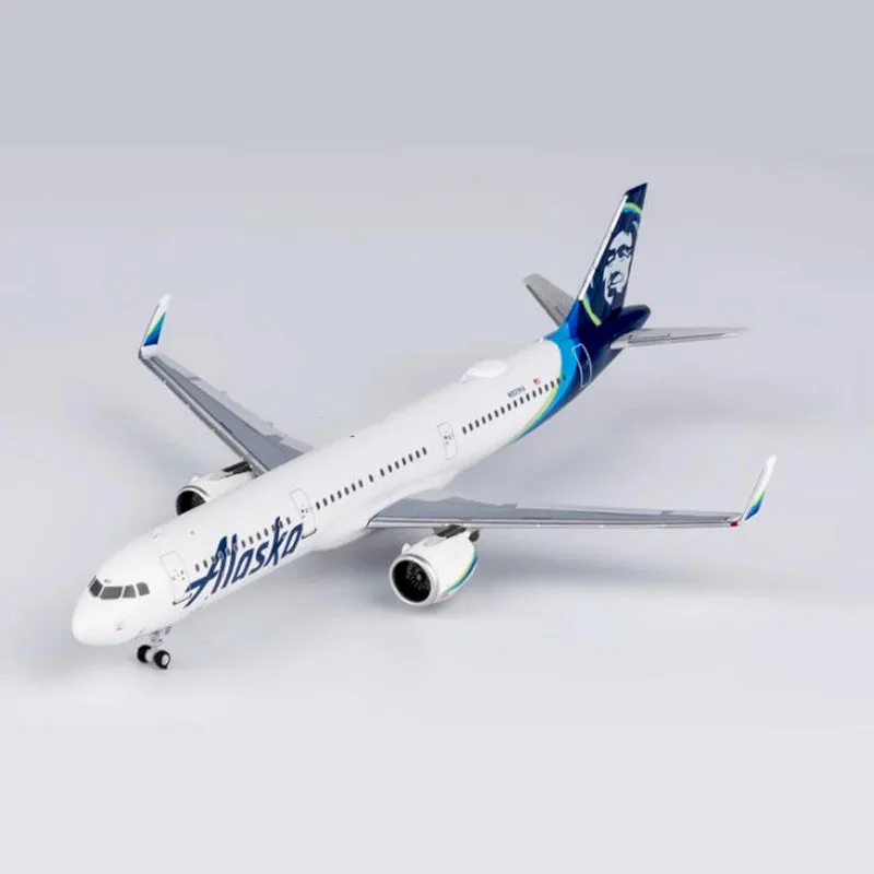  نماذج NG Diecast 1:400 مقياس الخطوط الجوية ألاسكا A321neo N921VA محاكاة الطائرات سبيكة الانتهاء من لعبة تذكارية هدية #5