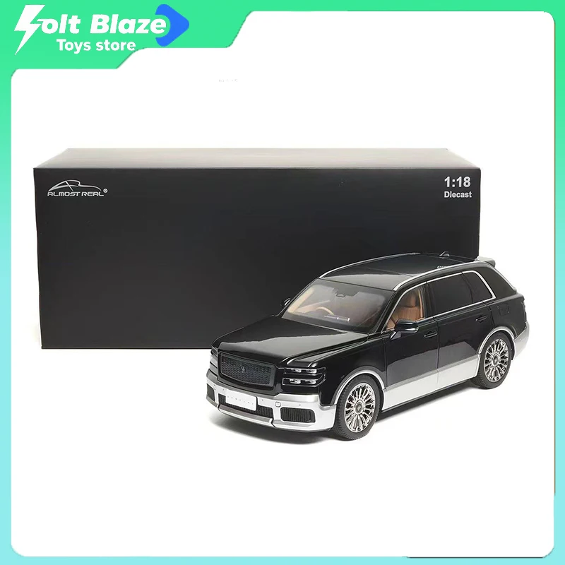

Almost Real 1/18 Toyota Century SUV Linfeng Phoenix Diecast Car Model Room Display Car Simulation Collection Cars Model Boy Gift