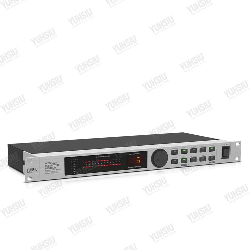 YUHSIU Professional Feedback Destroyer Automatic And Ultra-Fast Performance Stage Automatic Anti-Howling Mic Frequency Shifter