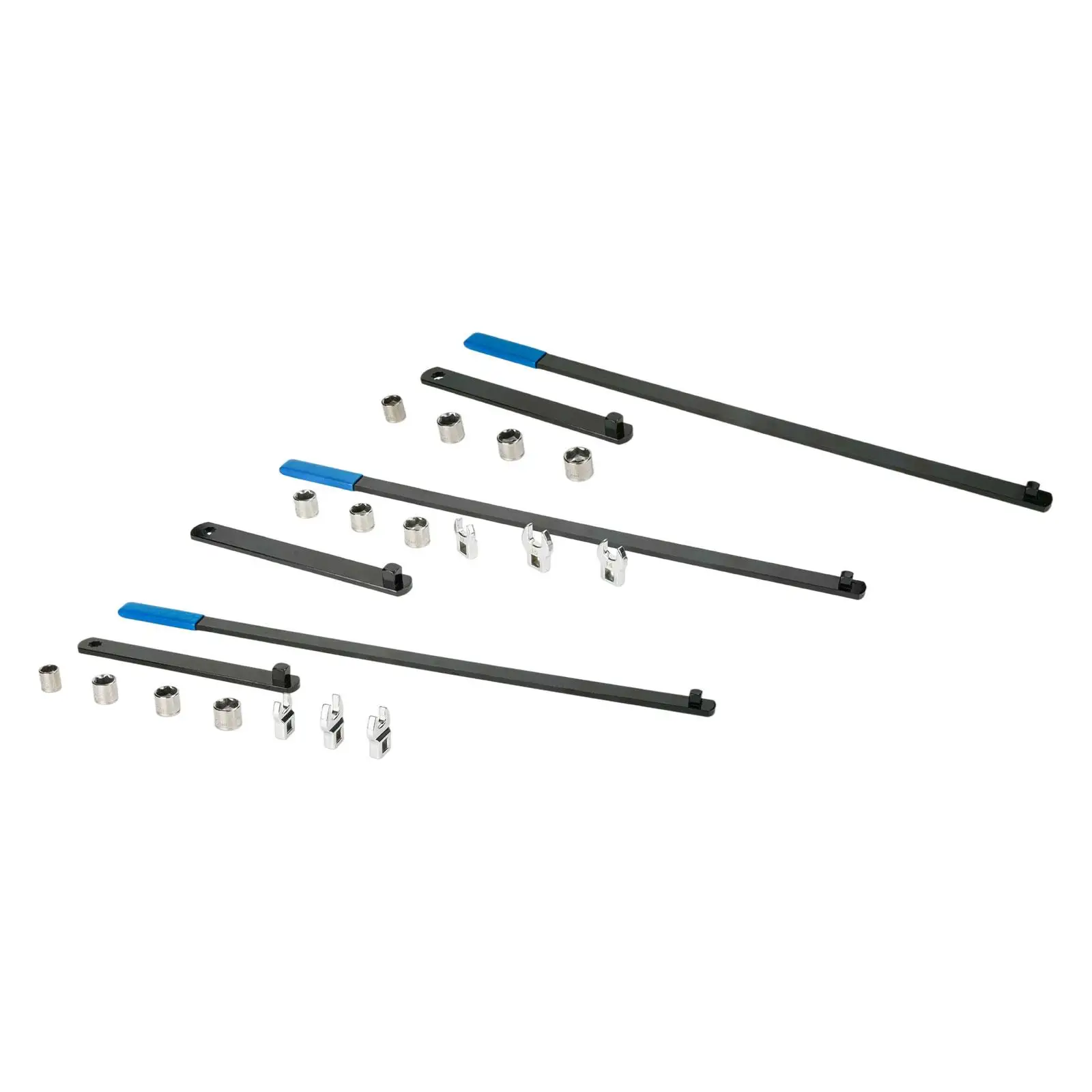 

Car Wrench Set Belt Tension Tool Kit High Carbon Steel Pulley Wrench Sockets Universal for Automotive Maintenance