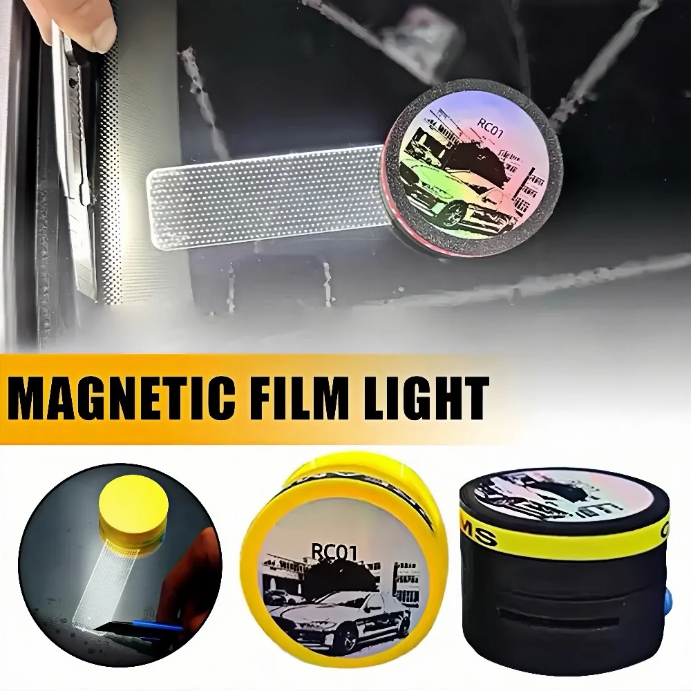 Car Vinyl Wrap Cutting Light Kit Vinyl Film Tinted Precision Edge & Pattern Cut Tool Set for Window Film Tint Application