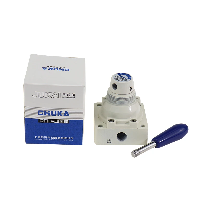 Manual Valve Hand-operated Valve Three-position Four-way Valve 4HV230-06 4HV230-08 4HV330-08