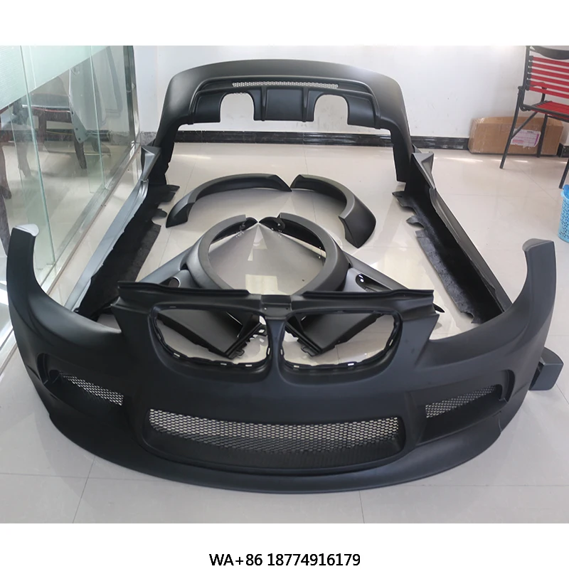 

New Carbon Fiber Car Upgrade Front/Rear Bumper Wheel Arch Fender Side Skirt Body Kit for M3 2006-2013 E92/E93 for