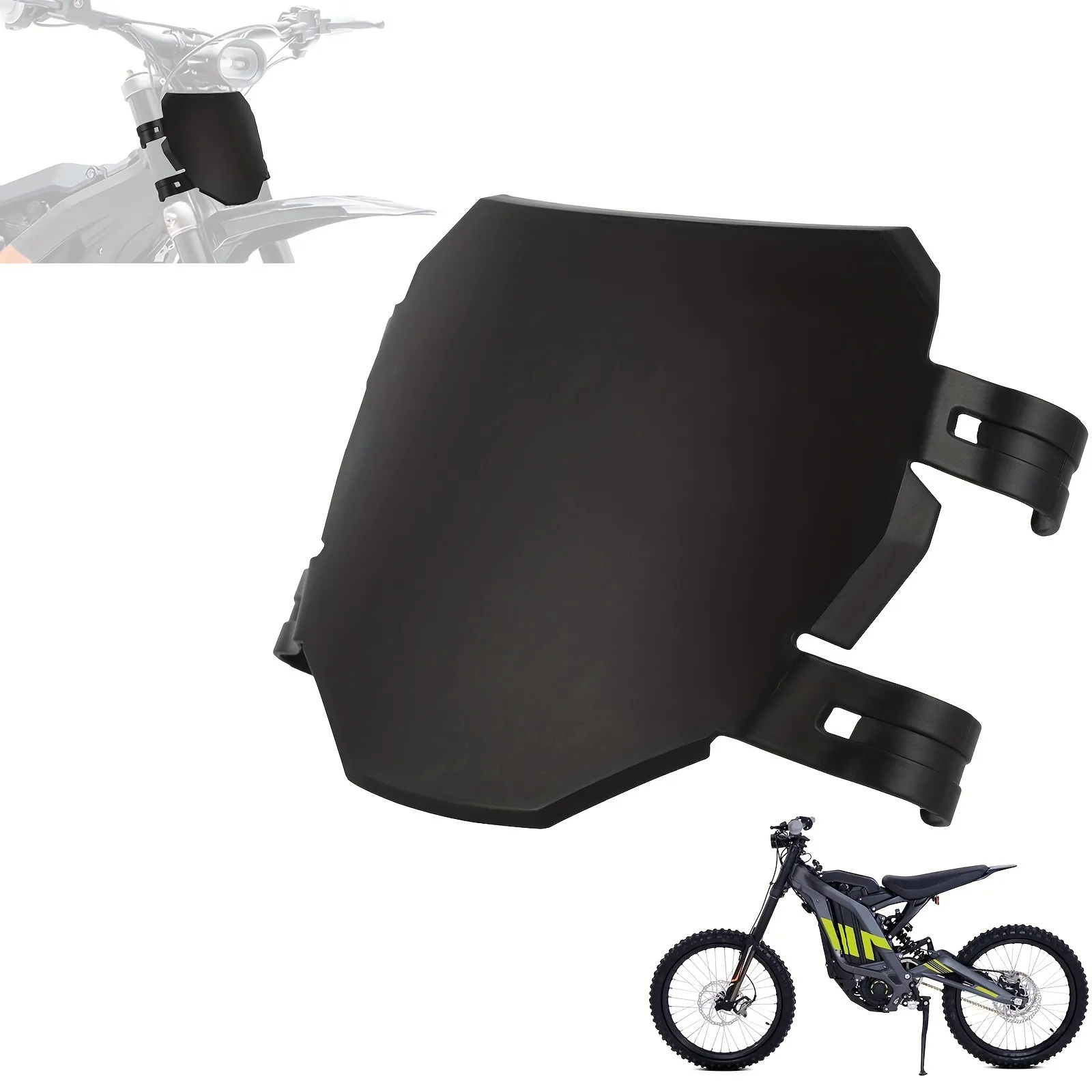Dirt Bike Front Number Plate for Surron Sur Ron LBX Talaria Sting MX3 R MX4 TerylXXX Super73 MX350 MX650 E-Ride Pro SR S SS 2.0