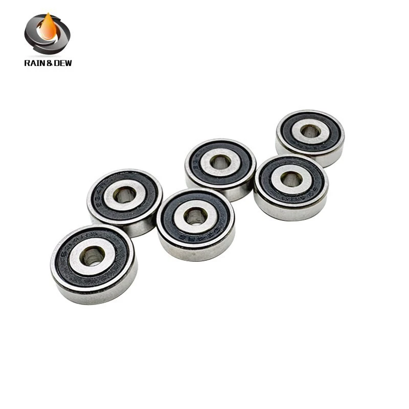 10 Uds 623RS 3x10x4mm rodamiento en miniatura ABEC-7 rodamientos de bolas 623 RS 2RS 623-2RS