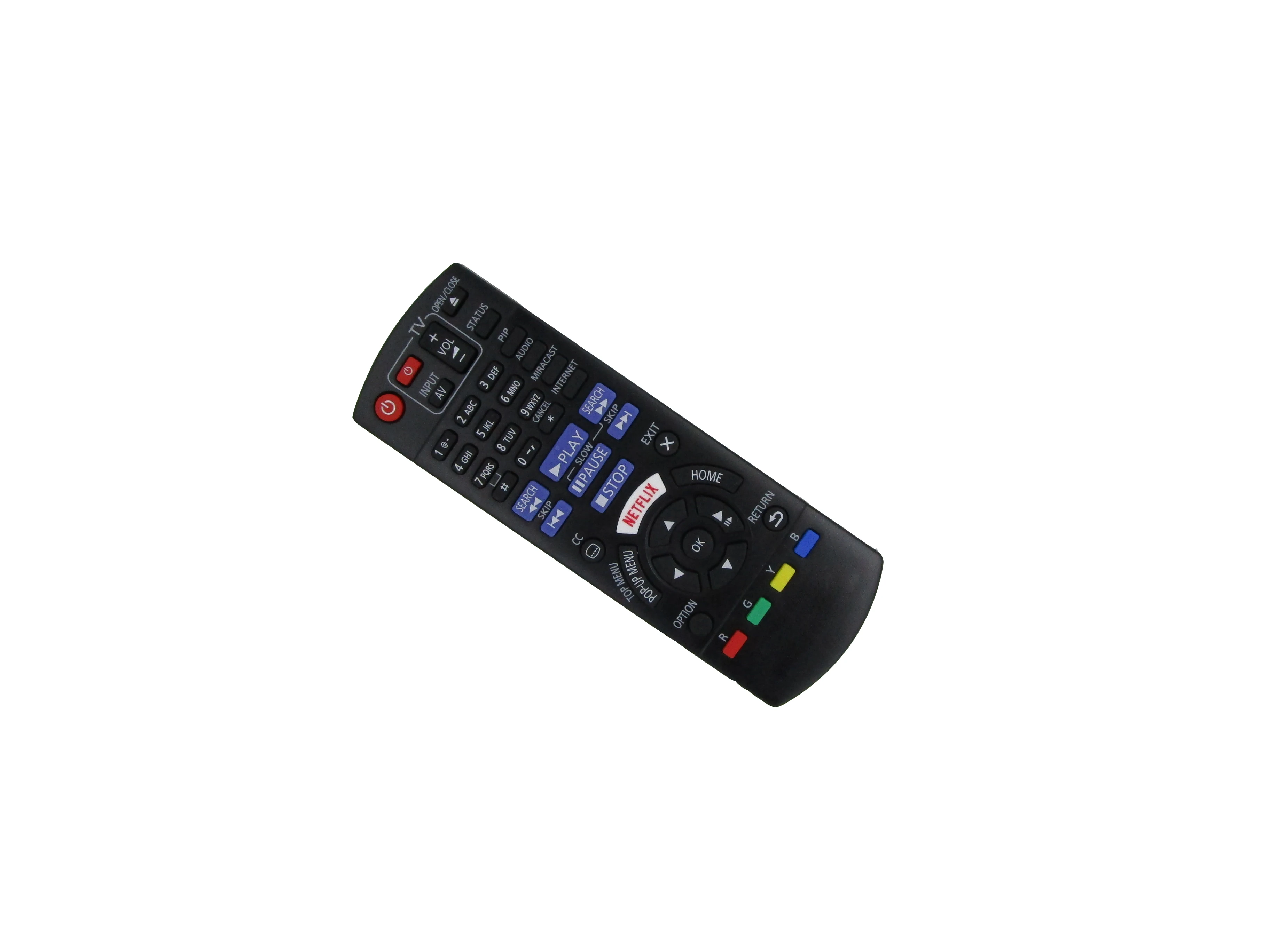 

Remote Control For Panasonic DMP-BDT220EG DMP-BDT221EG N2QAKB000086 N2QAJC000018 DMP-B100 B200 B100EB-S Blu-ray Disc DVD Player