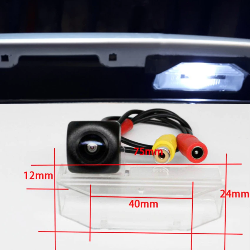 HD 1280x720 Fisheye Rear View Camera For Mazda 6 M6 Atenza GH 2007 2008 2009 2010 2011 2012 2013 Car Parking Accessories