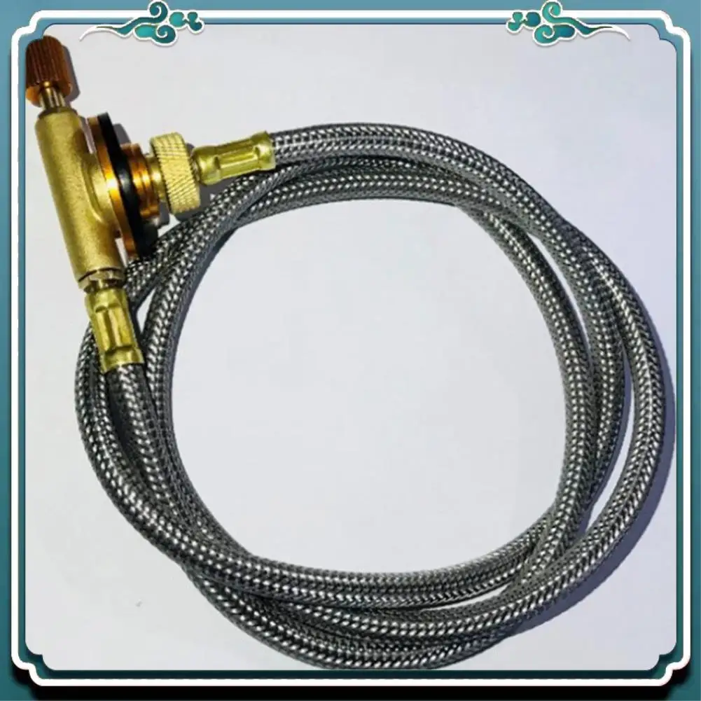 

Reliable Outdoor Stove Extension Pipe Gas Stove Pipe Joint Adjuster Suitable For Outdoor Camping Fuel Tank Cylinder Head 100Cm