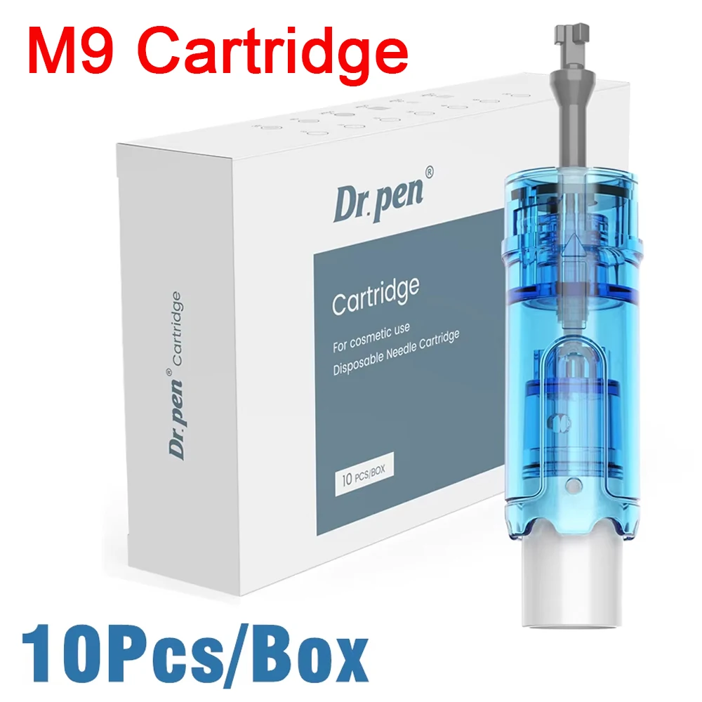 New Arrival Dr.pen M9 intelligent adjustment Microneedling Pen with 2pcs 18pin and 10pcs needles as a gift needles length 0.25mm