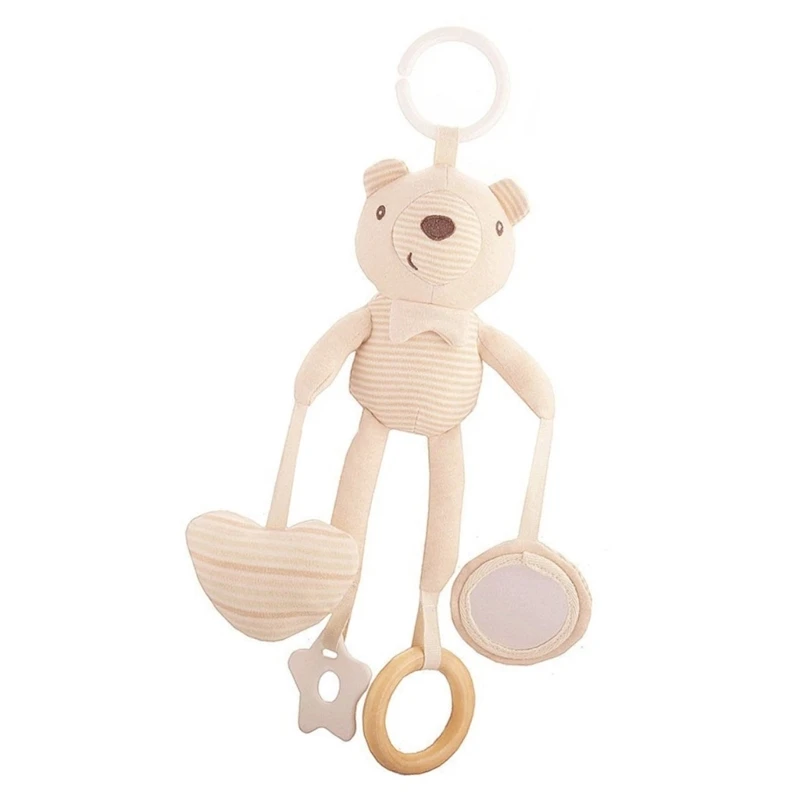 Giocattoli per lo sviluppo sensoriale del bambino infantile Regali per campanelli peluche morbidi appena nati sonagli 15UB