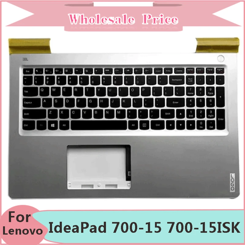 

Новая Оригинальная подставка для ноутбука IdeaPad 700-15 700-15ISK, подставка под ноутбук, эргономичная клавиатура, английская версия, верхняя крышка