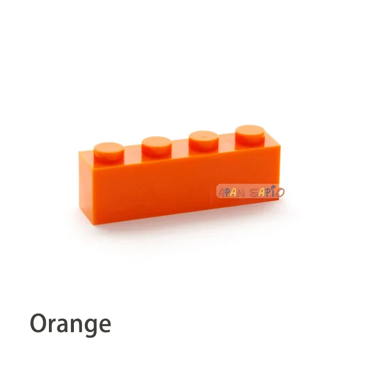 200 stücke 1x4 Punkte DIY Bausteine Dicke Zahlen Bricks Pädagogisches Kreatives Spielzeug für Kinder Größe Kompatibel mit 3010
