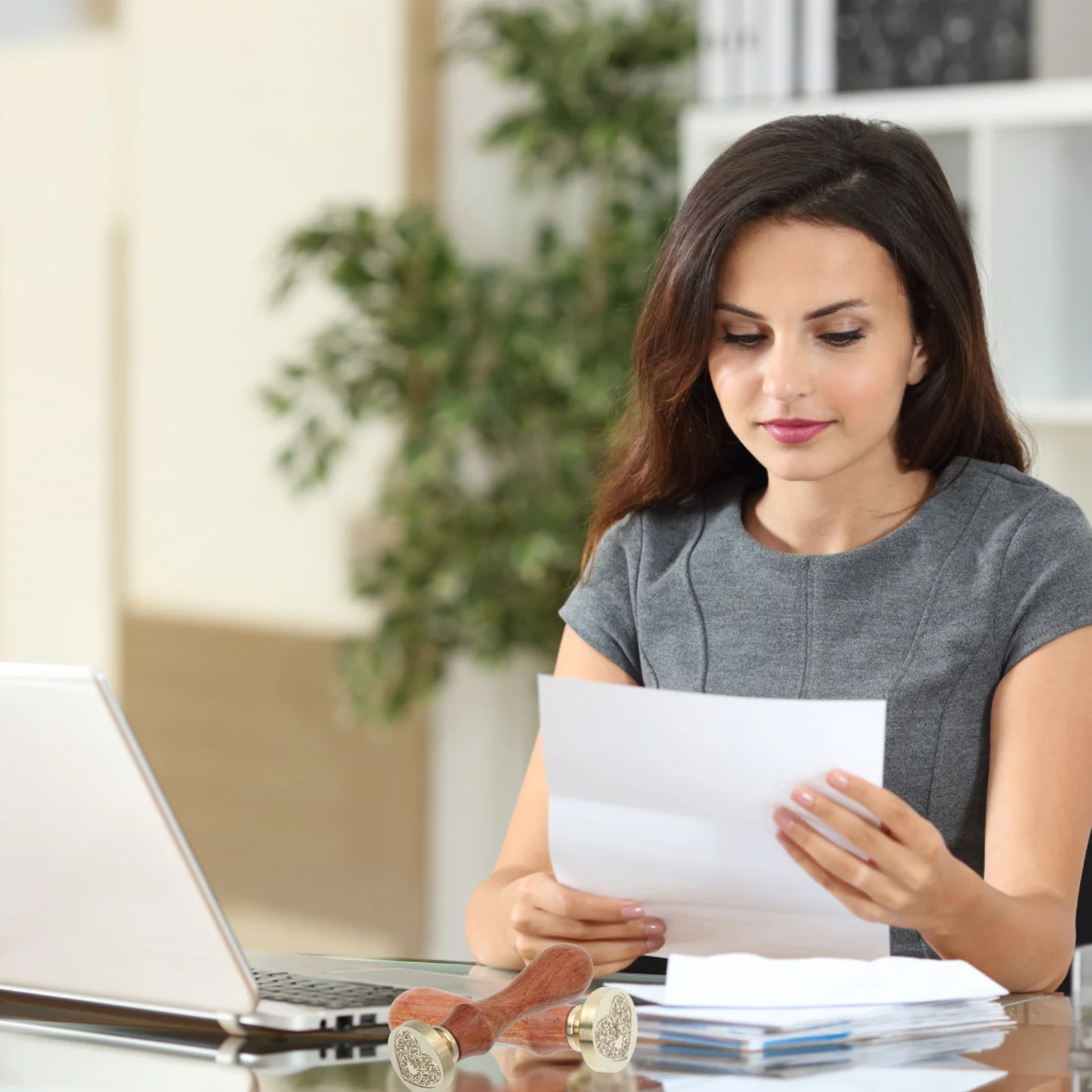 

Retro Wax Seal Stamp Copper Metal Handle For Letter Envelope Invitation Scrapbook Diy Craft Sealing Stamp Decor Tool