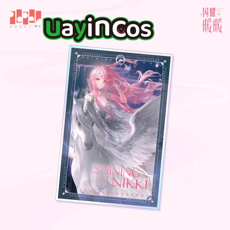 

Original Shining Nikki Shikishi Colored Paper Badge Handbook Notebook Postcard Book Birthday Series Anime Game Toy kids Gifts