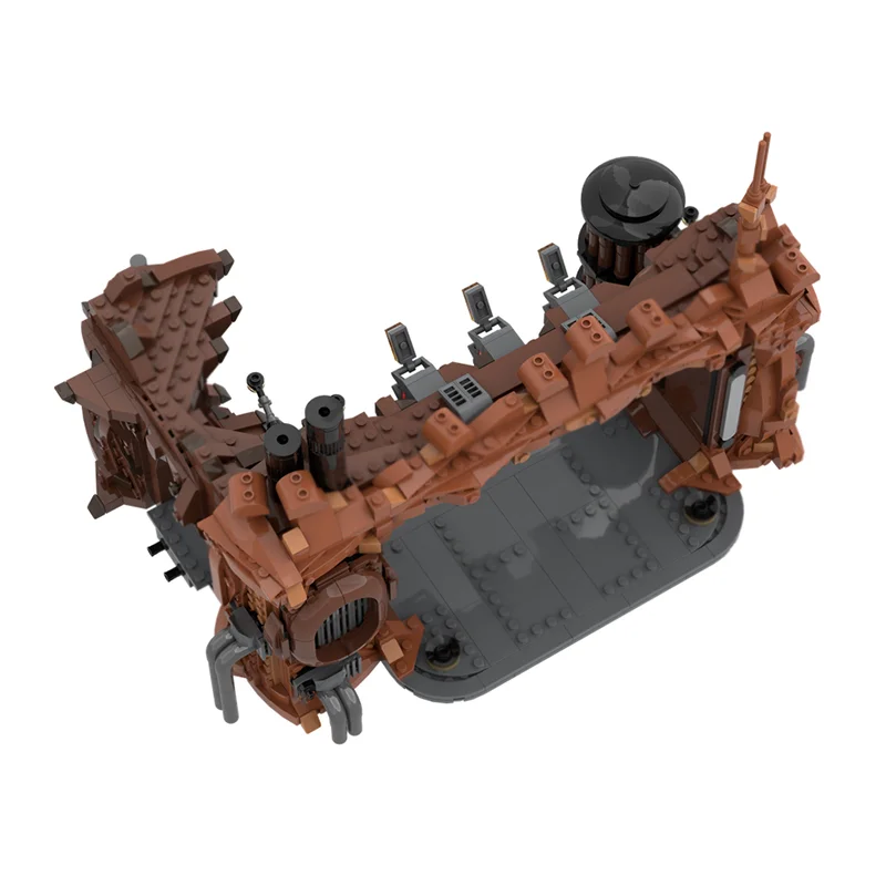 Star Movie Moc Bouwstenen Modulaire 004 HANGER Model Technologie Modulaire Beroemde Scène Blokken Kerst Set DIY Speelgoed Geschenken