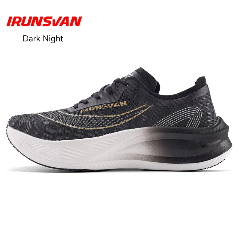 IRUNSVAN Carbon Plate Marathon Running Racing Shoes Professional Stable Support Shock-relief Ultra-light Rebound Sport Sneakers