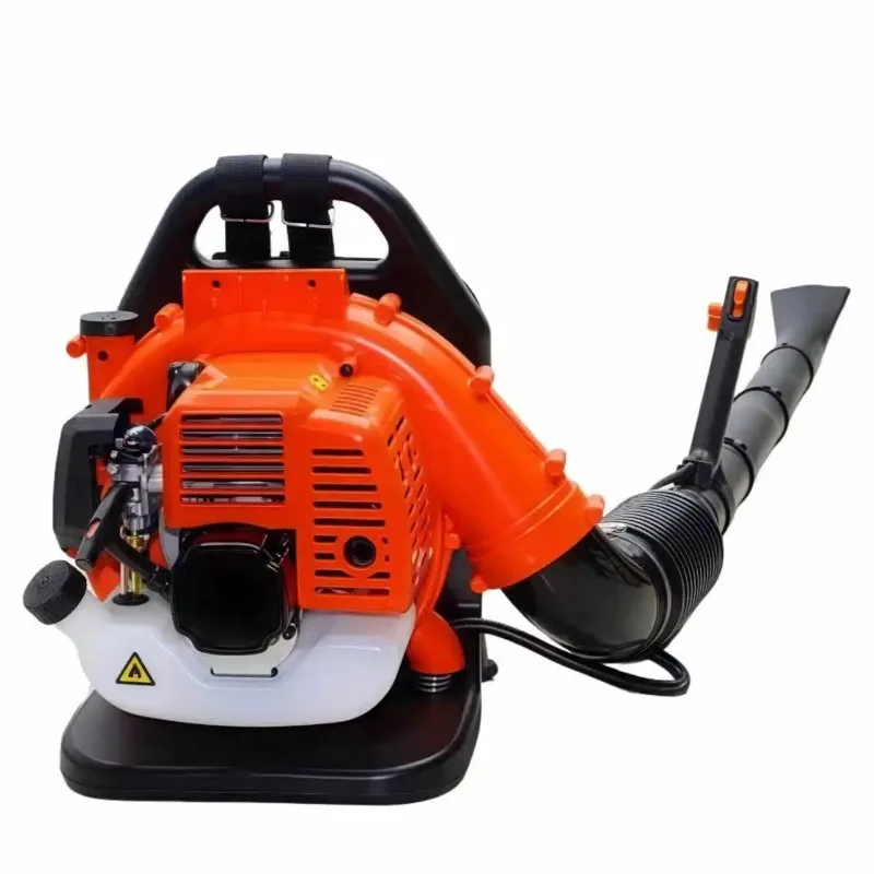 High Performance Backpack Gas Leaf Blower 2-Stroke Engine Adjustable Speed Nozzle Outdoor Yard Cleaning Equipment
