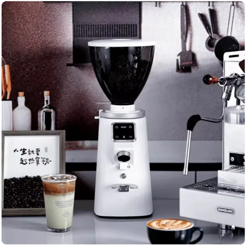 Electric Coffee Grinder 64mm Flat Burr