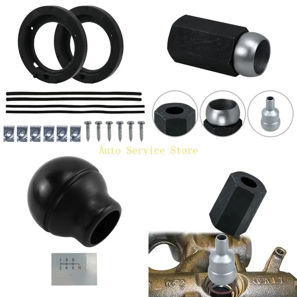 462A Direct Fit 16cm Car Speaker Adapter Set For Jimny JB64 JB74 Models Include Soundproofing Materials And Mounting Hardware