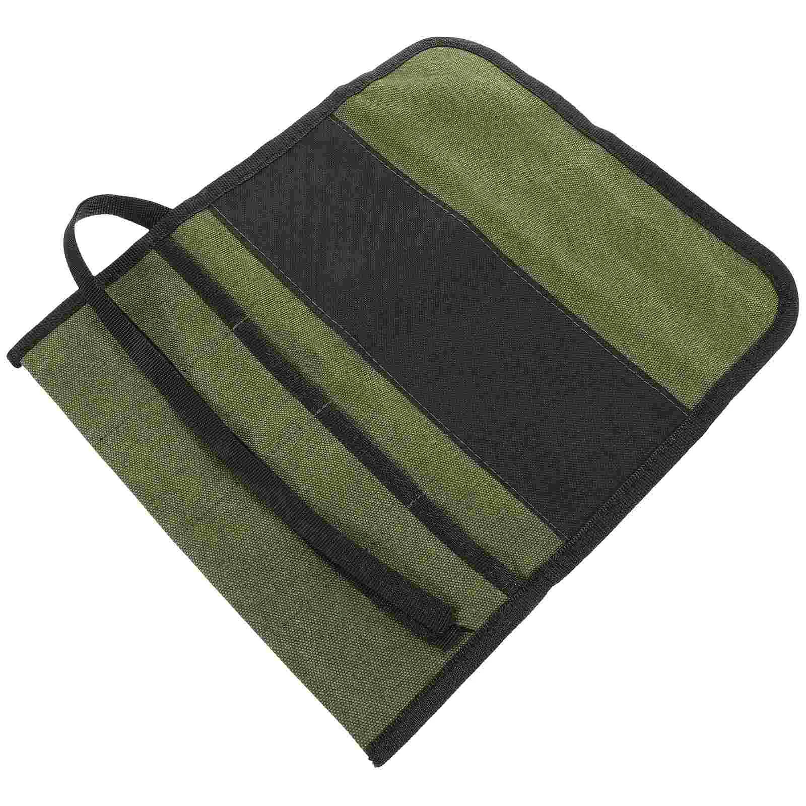 

Tool Storage Bag Pouch Utility Bags Heavy Duty Roll Canvas for Tools Wrench Small
