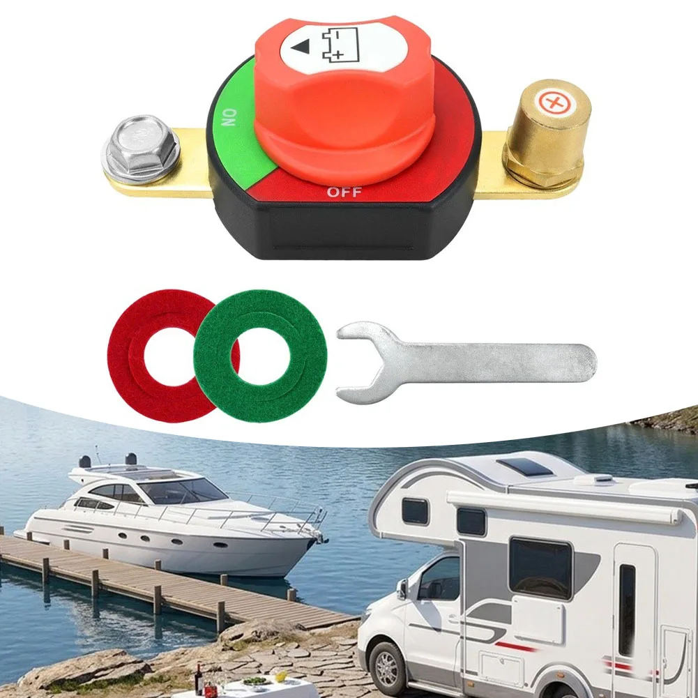 Automotive Battery Disconnection Switch Positive Terminal Switch 300A Marine Connection Boat RVs Guitars Tools Equipment