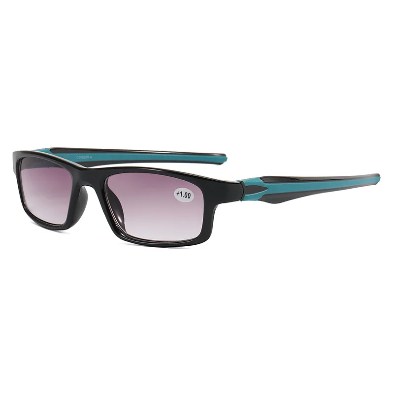 Outdoor Sport Square Frame Reading Sun Glasses For Men Dioptric Reader Unisex Fashion Reading Eyewear With +1.0 to +4.0