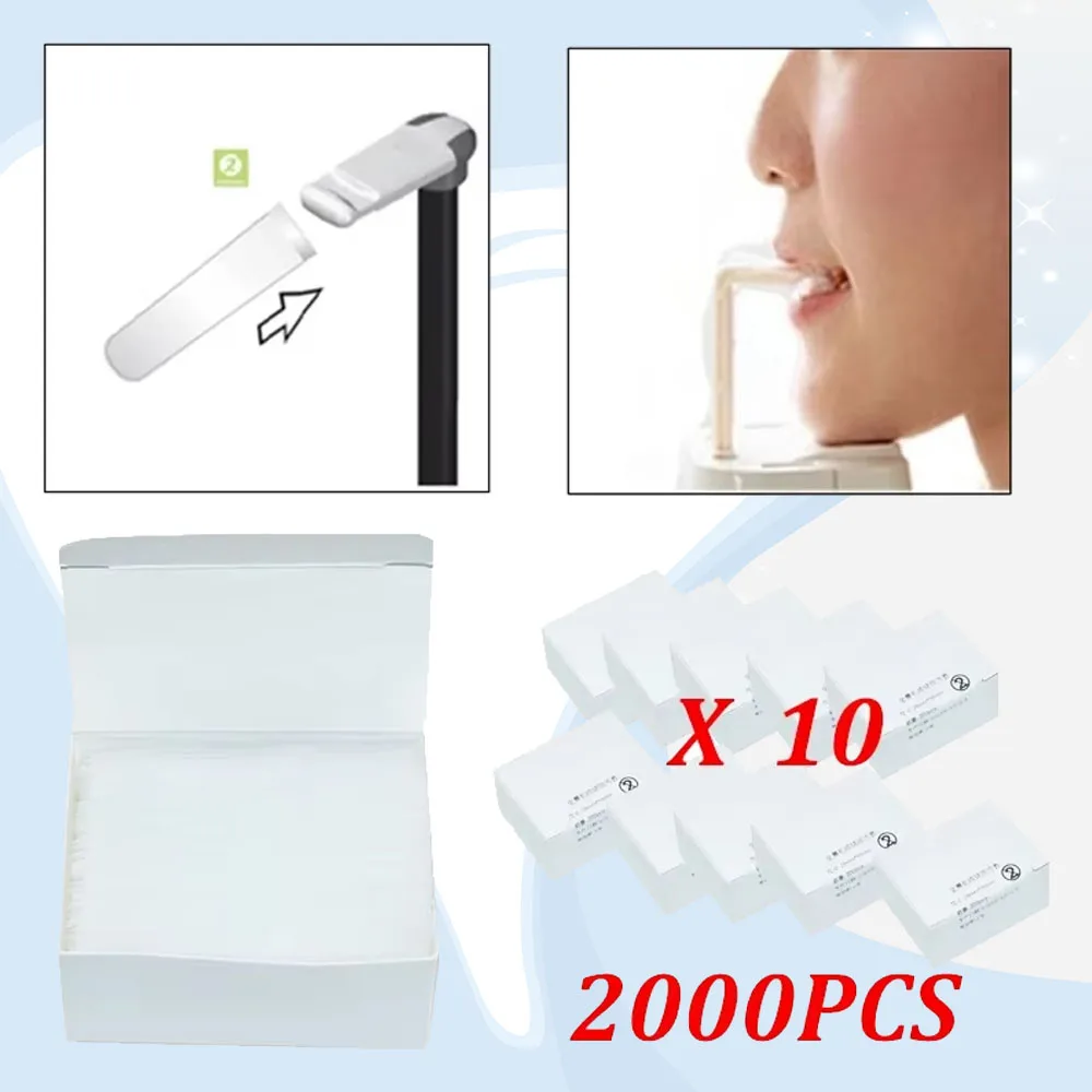 Dental Panoramic Bite Block Cover Sleeves Disposable Protective Sheaths for X Ray Film Sensor Hygiene