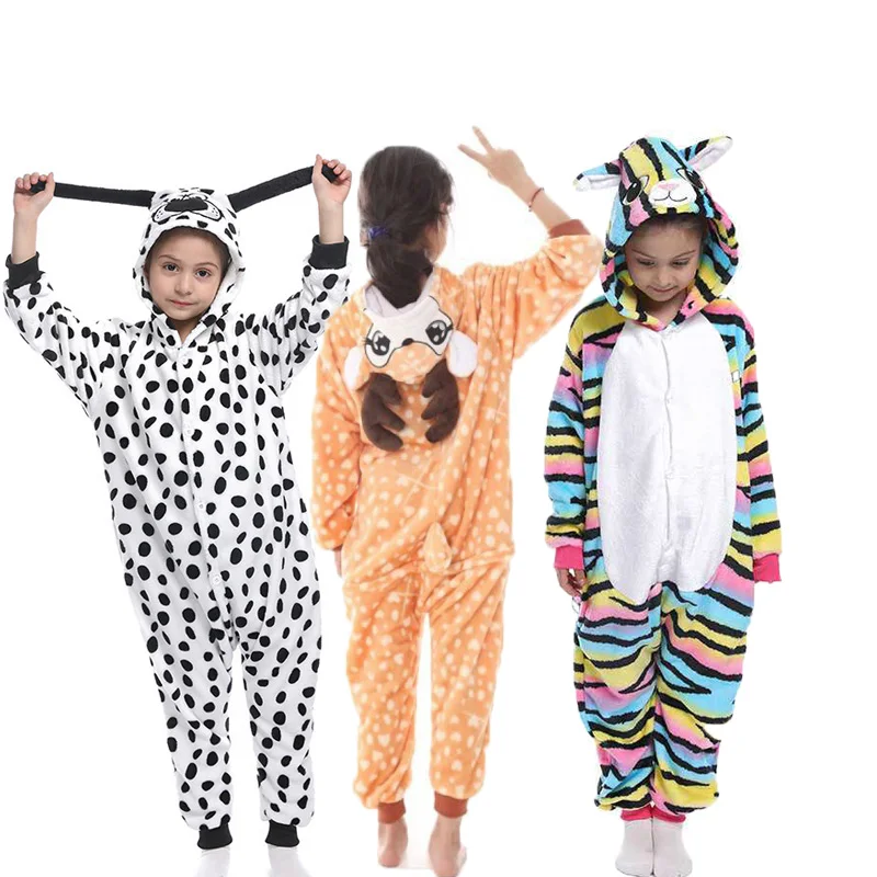 

Nightwear for Adults and Children Kigurumi Unisex Kawaii Animal Homewear Cartoon One-piece Pajamas Cosplay Onesie Girl Jumpsuit