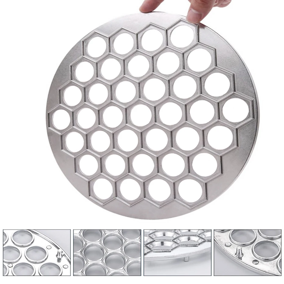 Dumpling Moulds 37 Holes Kitchen Dough Press Ravioli Making Mould Dumpling Skin Artifact Mold DIY Batch Production Pasta