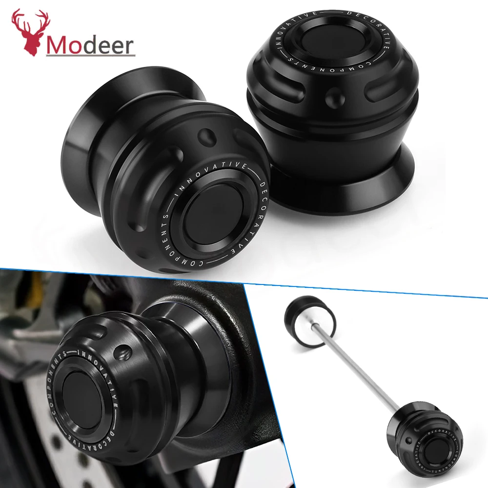 

For KAWASAKI ZX-6R zx-6r ZX6R ZX 6R zx6r 2024 Motorcycle CNC Accessories Front Fork Wheel Axle Slider Crash Decoration Pads