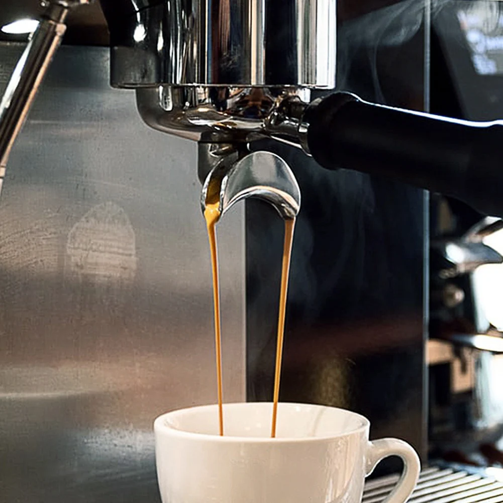 Máquina de café semiautomática de aço inoxidável, lidar com bocal desviador, dreno bocal, 58mm, único