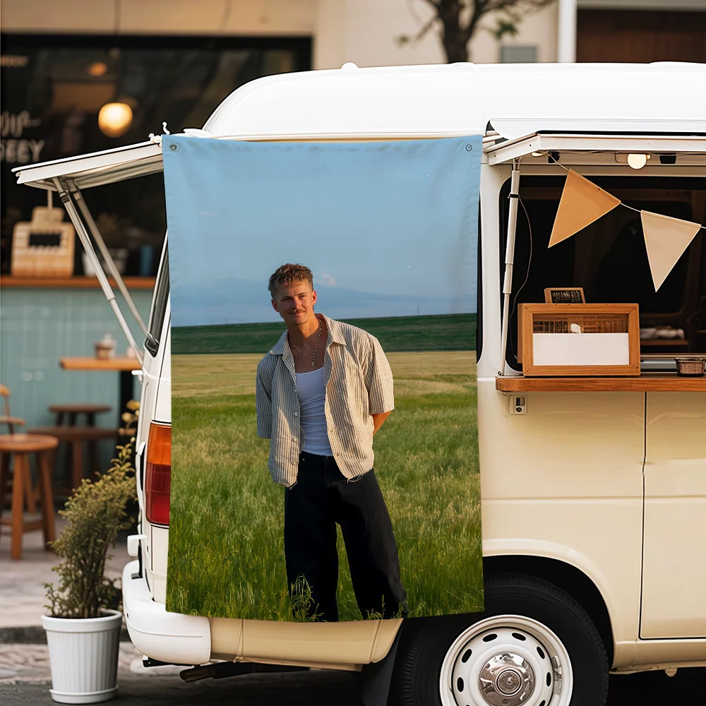 المغني فورست فرانك العلم الفن الطباعة العلم المنزل غرفة نوم النوم ديكور الحفل راية ديكور في الهواء الطلق