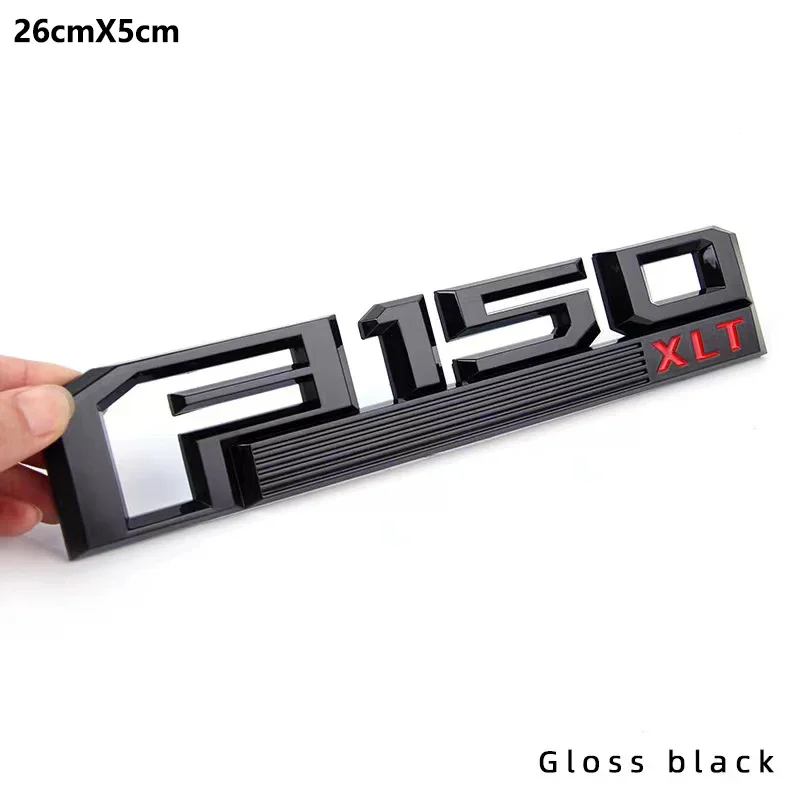 3D F150 ABS sticker for Ford Raptor F150 Lariat XLT pick-up truck with modified ABS sticker