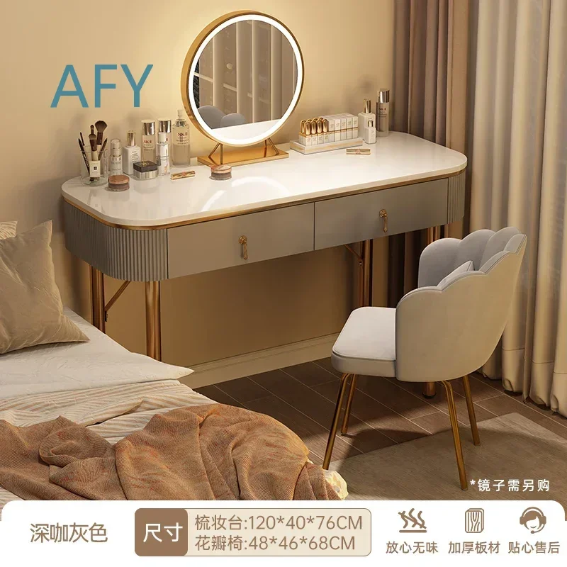 Nordic Bedroom Vanity Table Makeup Dresser for IKEA MUJI Amazon for Small Spaces Apartment Dorm Living Room Bedroom Furniture