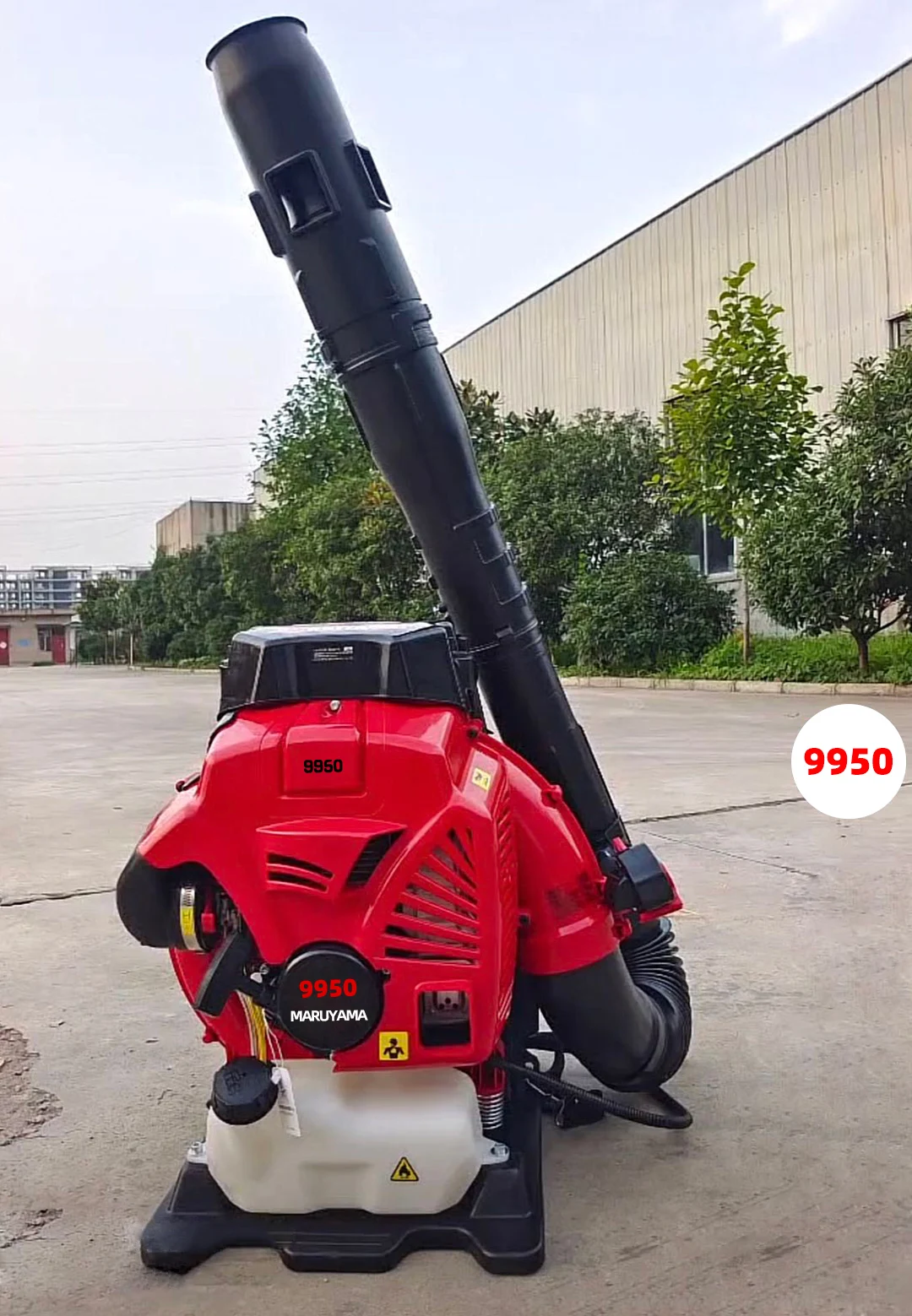 9000 Leaf Air Blower Wireless 79.2cc High Power 2.7Kw Two-Stroke Knapsack Gasoline Snow Blower Duster Gardening Tools