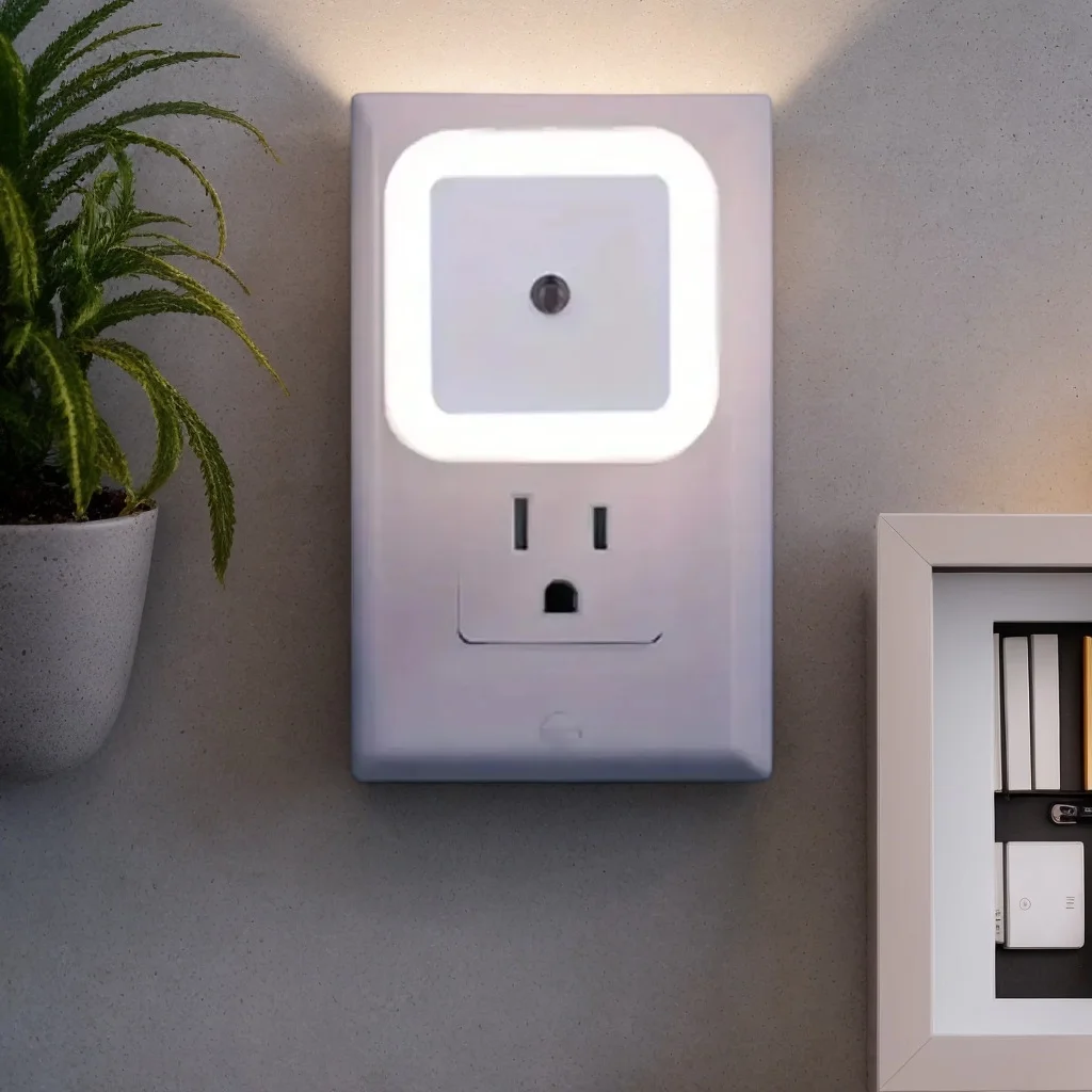 1PC Intelligent LED Induction Night Light with Auto-On Function for Dark Environments