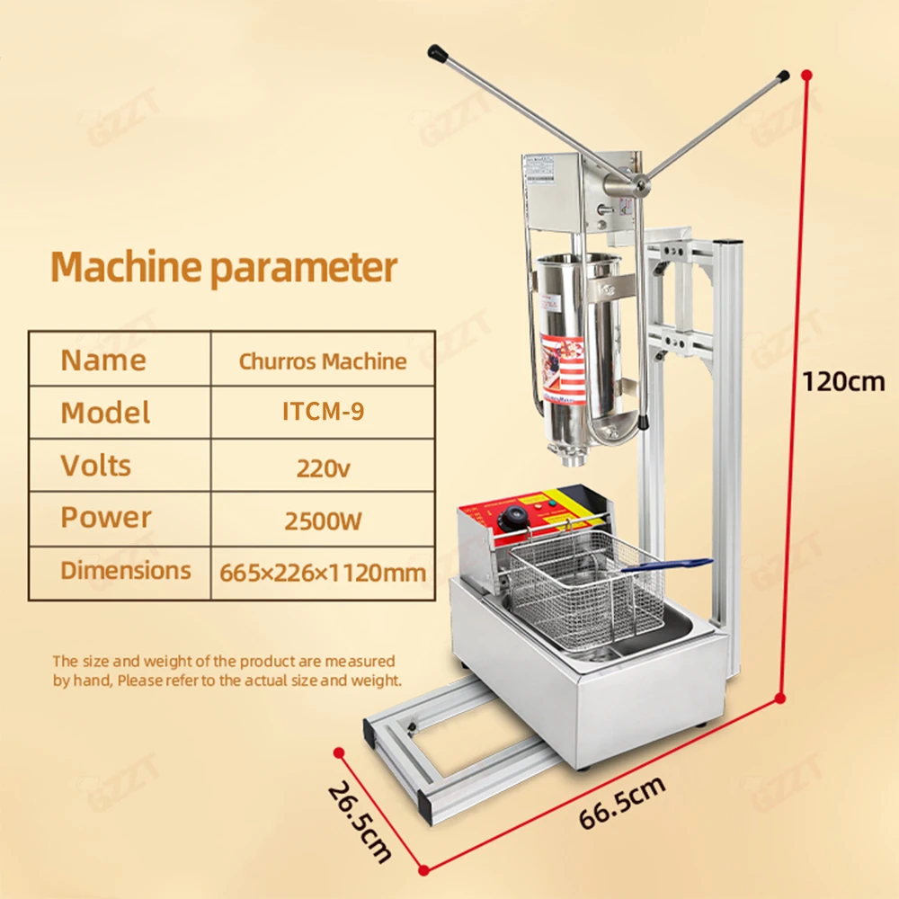 5L Manual Spanish Churros Mach - Electric Churro Maker Machine 评论和价格