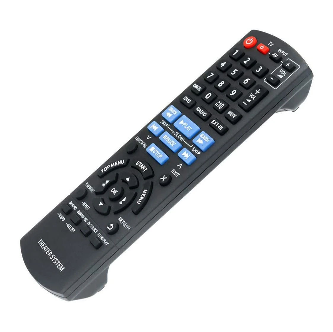 New Replacement Remote Control N2QAYB000694 for Panasonic Home Theater System SA-XH70 SC-XH70