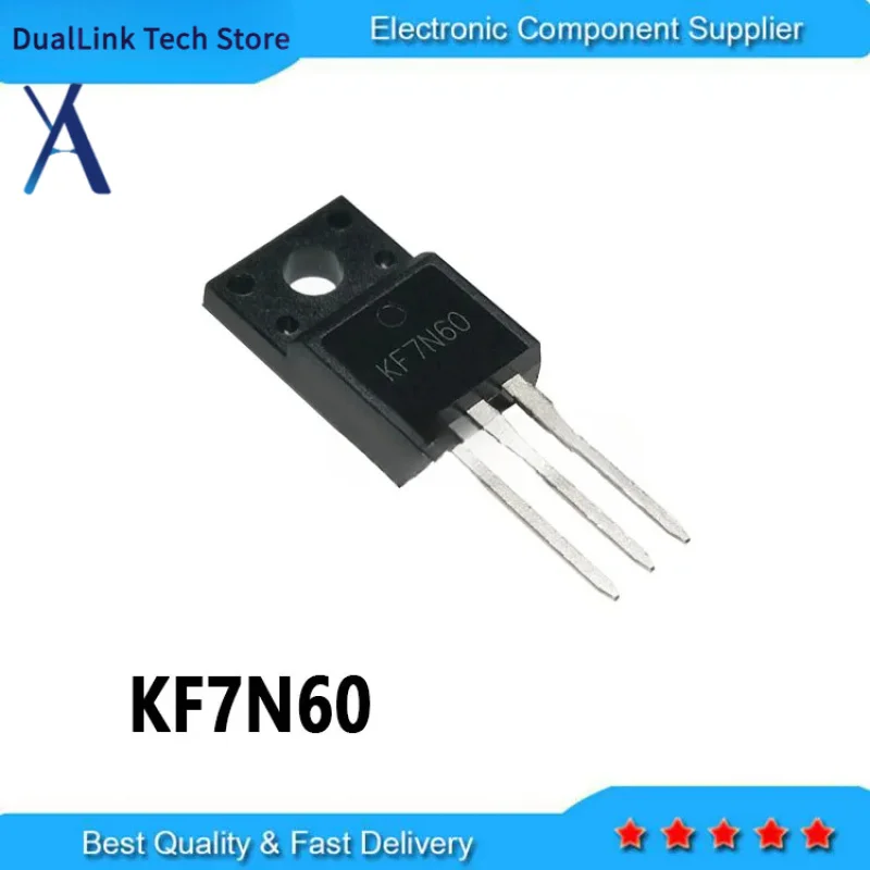 

10PCS New and Original KF7N60F TO-220 7N60 TO-220 KF7N60
