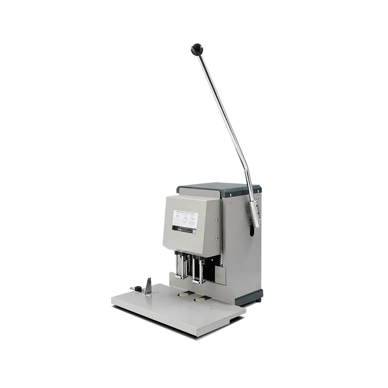 

TC50 Electric Paper Drilling Machine Double Hole Puncher Heavy-Duty Desktop Manual For Office Use